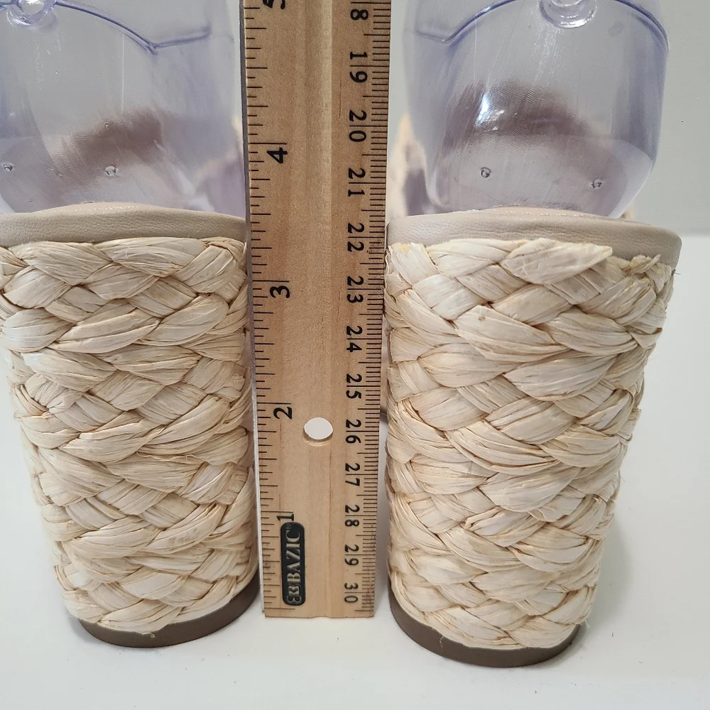 STEVEN NEW YORK Ardy Espadrille‎ Wedge Sandal Size 8.5